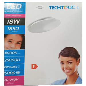 LED SVJ. NŽ SURF 18W 4000K