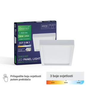 LED PANEL 24W NADGRADNI GT