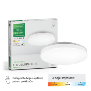 LED PLAFONJERA 18W IP54 GT