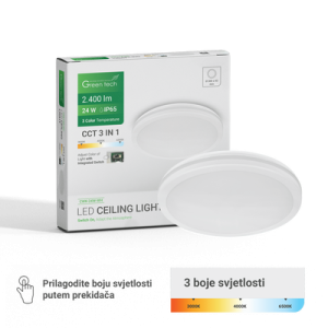 LED PLAFONJERA 24W IP65 GT