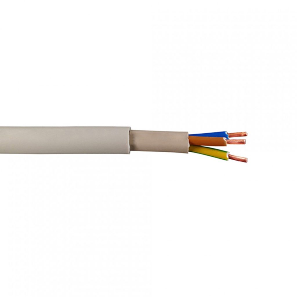 Instalacijski kabel pripremljen za pravilno spajanje u elektroinstalaciji
